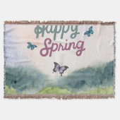 ムルギルクセベッドディーズ春ブランケット スローブランケット (正面)
