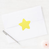 ムルギ文房具株式会社イエローラージスターシール 星シール (封筒)