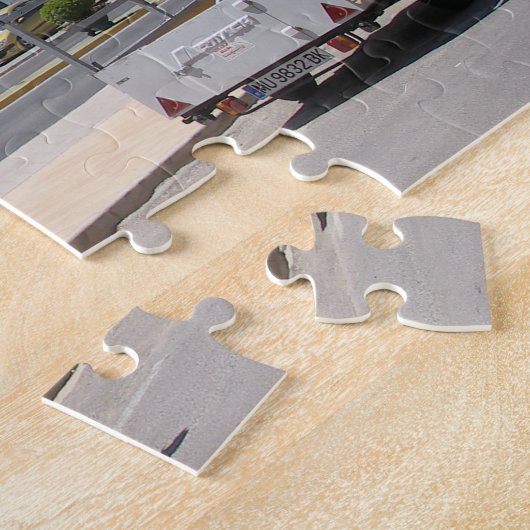 ムルシアスペインスペインのの町の建物 ジグソーパズル (側面)