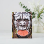 ムルシウーマン唇プレート ポストカード (スタンド正面)