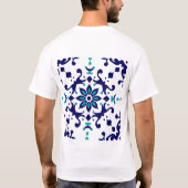 ムルタニ ブルー・ポタリー Tシャツ (裏面)