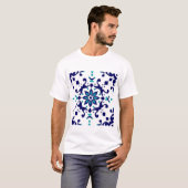 ムルタニ ブルー・ポタリー Tシャツ (正面フル)