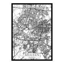 ムルターン パキスタン 街地図