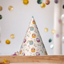 ムルトカラー眠いナマズ漫画 パーティーハット