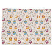 ムルトカラー眠いナマズ漫画 ラージペーパーバッグ (裏面)