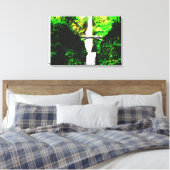 ムルトノマの風景滝 キャンバスプリント (インサイチュ (寝室))