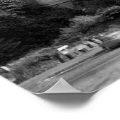 ムルトノマロッジ&滝写真 ポスター (角)