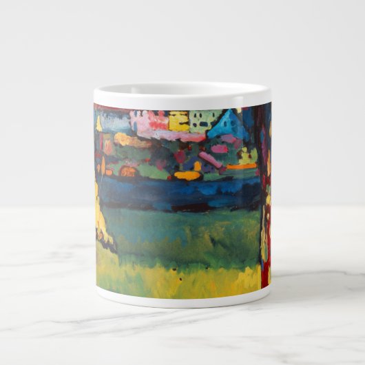 ムルナウ、1909年 ジャンボコーヒーマグカップ (正面)