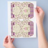 ムルベリードットキャンディボックステンプレート チラシ (手)