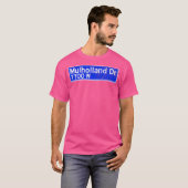 ムルホランド博士通り徴候動揺して Tシャツ (正面フル)