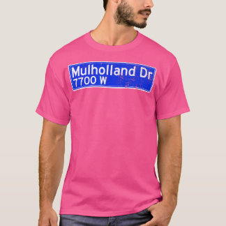ムルホランド博士通り徴候動揺して Tシャツ