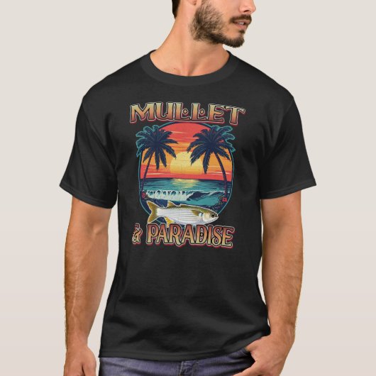 ムレット & パラダイス Tシャツ (正面)