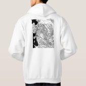 ムワンザ タンザニア 都市地図 パーカ (裏面)