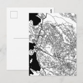 ムワンザ タンザニア 都市地図 ポストカード (正面/裏面)