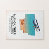 ムンガティリ国立公園バーズビルオーストラリア ジグソーパズル (横)