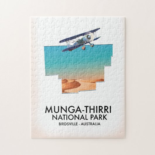 ムンガティリ国立公園バーズビルオーストラリア ジグソーパズル (縦)