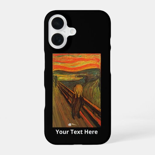 ムンク - アイスクリーム絶叫事件 Case-Mate iPhoneケース iPhone 16ケース (裏面)