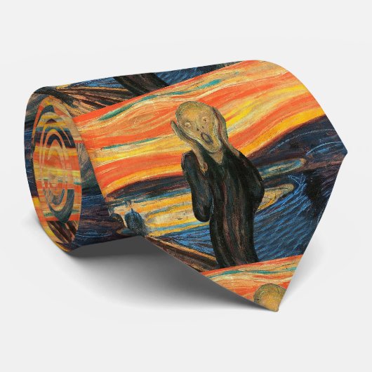 ムンク、"叫び" ネクタイ (ロール)