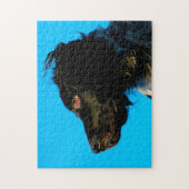 ムンスターランダー犬。 ジグソーパズル (縦)