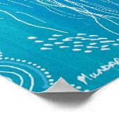 ムンダラ・ポスターによるクラゲのゼリー ポスター (角)