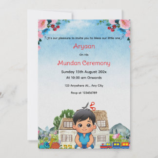 ムンダンセレモニーモバイル招待状 招待状