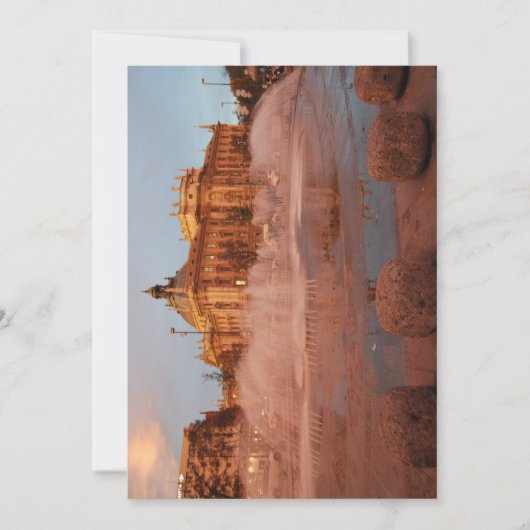 ムンチェン・カールスプラッツ 招待状 (正面)