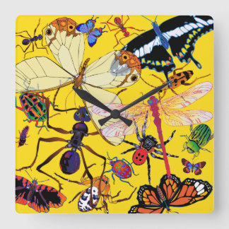 ムンチーズ スクエア壁時計