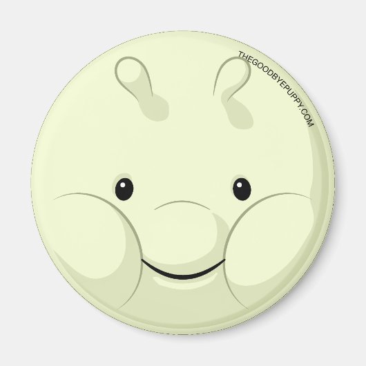 ムンチ顔磁石 マグネット (正面)