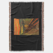 ムンチ – 氷の悲鳴 スローブランケット (正面縦)