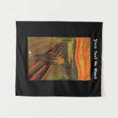 ムンチ – 氷の悲鳴 タペストリー (正面(横))