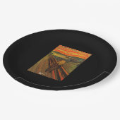 ムンチ – 氷の悲鳴 ペーパープレート (アングル)