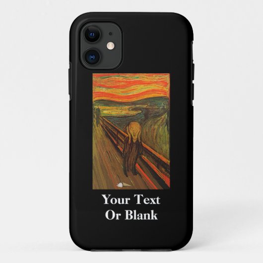 ムンチ – 氷の悲鳴 Case-Mate iPhoneケース (裏面)