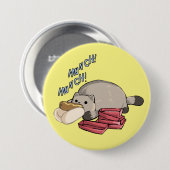 ムンチ! 缶バッジ (正面&裏面)