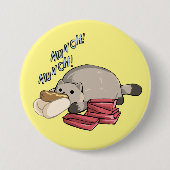 ムンチ！ 缶バッジ (正面)