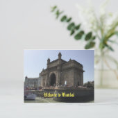 ムンバイのはがきにへようこそ ポストカード (スタンド正面)