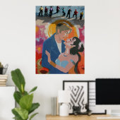 ムンバイのポスター画家 ポスター (ホームオフィス)