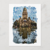 ムンバイインディアシティビューランドマーク ポストカード (正面)