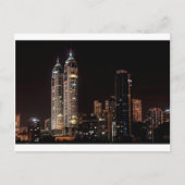 ムンバイインディアスカイライン ポストカード (正面)