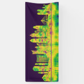 ムンバイインディアスカイライン 横断幕 (縦)