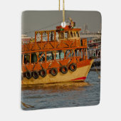 ムンバイインドカスタムスクエアクリスマスオーナメント セラミックオーナメント (右)