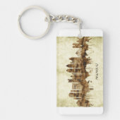 ムンバイインドシティスケープ キーホルダー (正面)