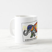 ムンバイマグ コーヒーマグカップ (正面左)