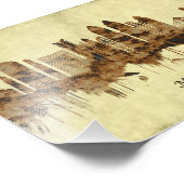 ムンバイ・インドの街並み フォトプリント            (角)