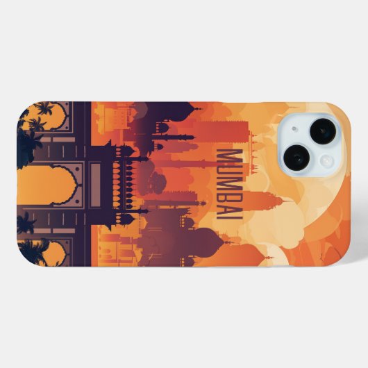 ムンバイ Case-Mate iPhoneケース (裏面 (横))