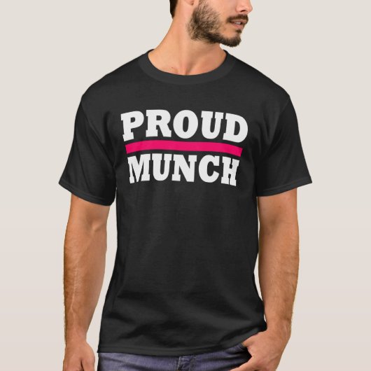 ムン誇りを持ったチ Tシャツ (正面)