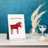 ムーおもしろいスホリデー フォトプラーク (側面)