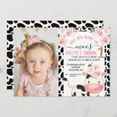 ムーの写真を聞いた？ 招待状 (正面/裏面)