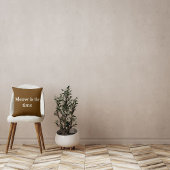 ムーはタイムおもしろいレトロ動物のかわいい茶色 クッション