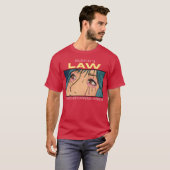ムーアの法則 アニメ ガール サッド ファニー Tシャツ (正面フル)
