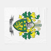 ムーアの紋章付き外衣 フリースブランケット (正面(横))